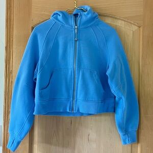 Lululemon Scuba Oversized Full Zip Sweatshirt - Blue - Size XS